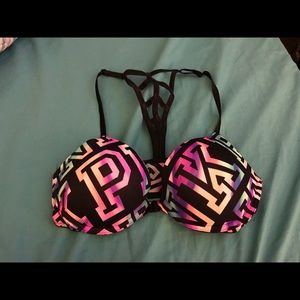 PINK Victoria’s Secret 34c Razorback bra push up
